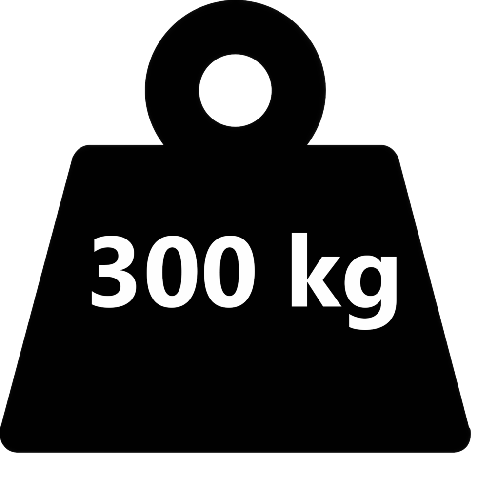 Kraftkarl på 300 kg