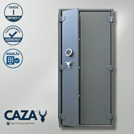 Stort, godkendt våbenskab certificeret 1143-1