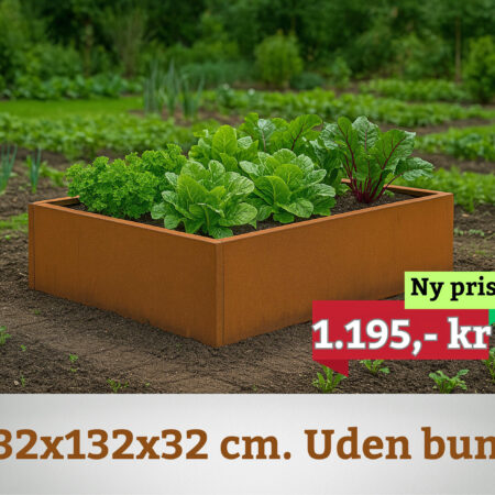 Corten stål højbed