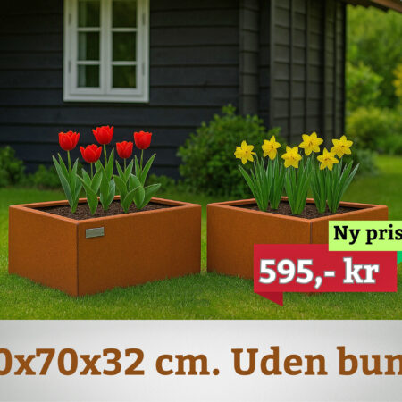 Højbed Corten stål