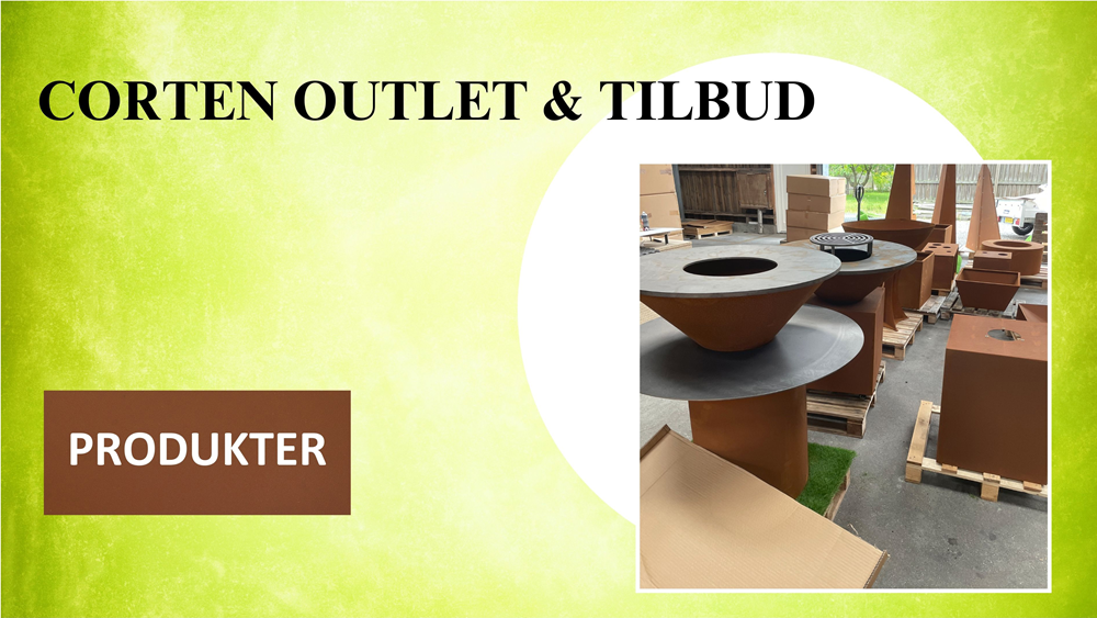 Corten outlet og tilbud
