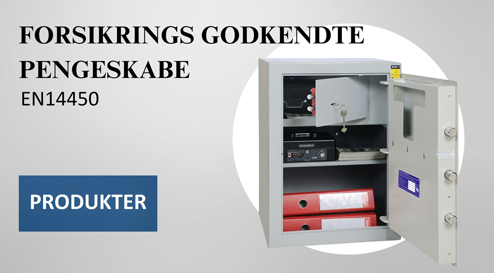 Forsikringsgodkendte pengeskabe - EN14450