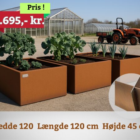 Højbed Corten stål