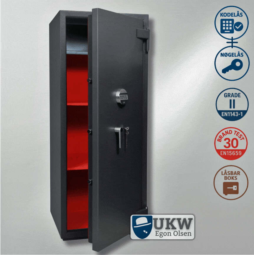 Sikkert Egon Olsen pengeskab. GRADE 2