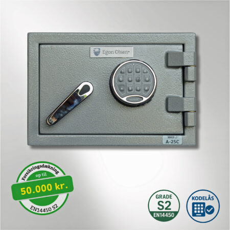 Egon Olsen pengeskab med kode