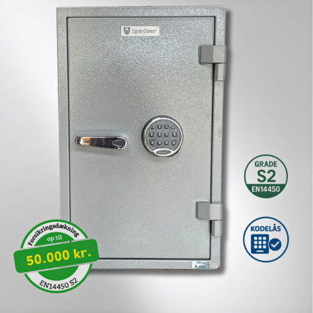 Pengeskab godkendt EN14450 S2