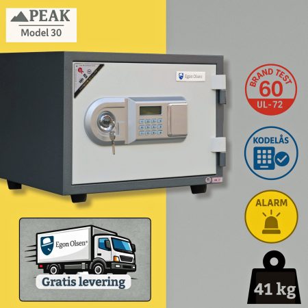 Egon Olsen pengeskab med kode