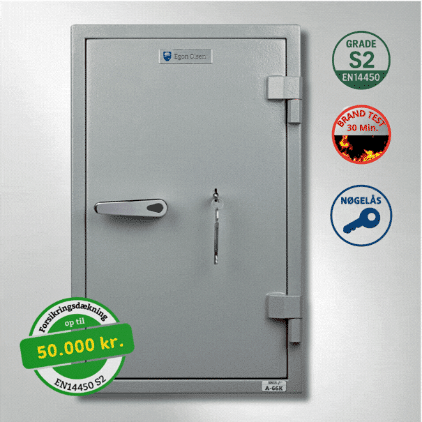 Brand certificering EN15659 - LPS30. Brandtestet til 30 minutter