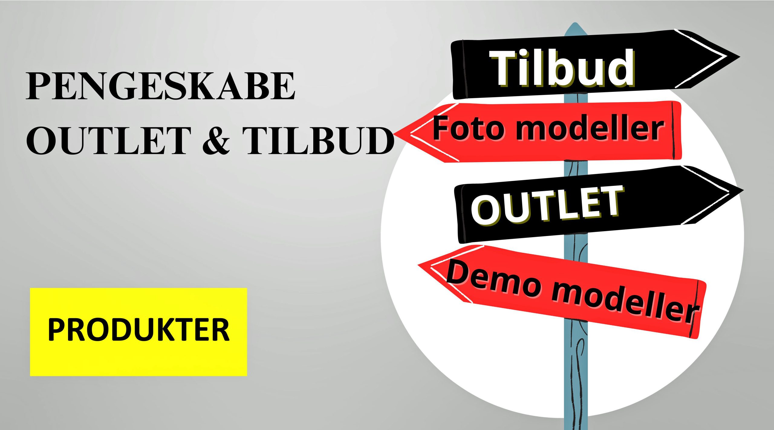 Pengeskabe tilbud og udsalg