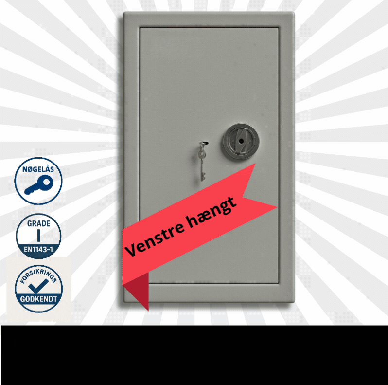 Et nøgleskab i Grade 1 er ofte et krav, hvis du opbevarer værdifulde nøgler – fx til biler, ejendomme eller maskiner