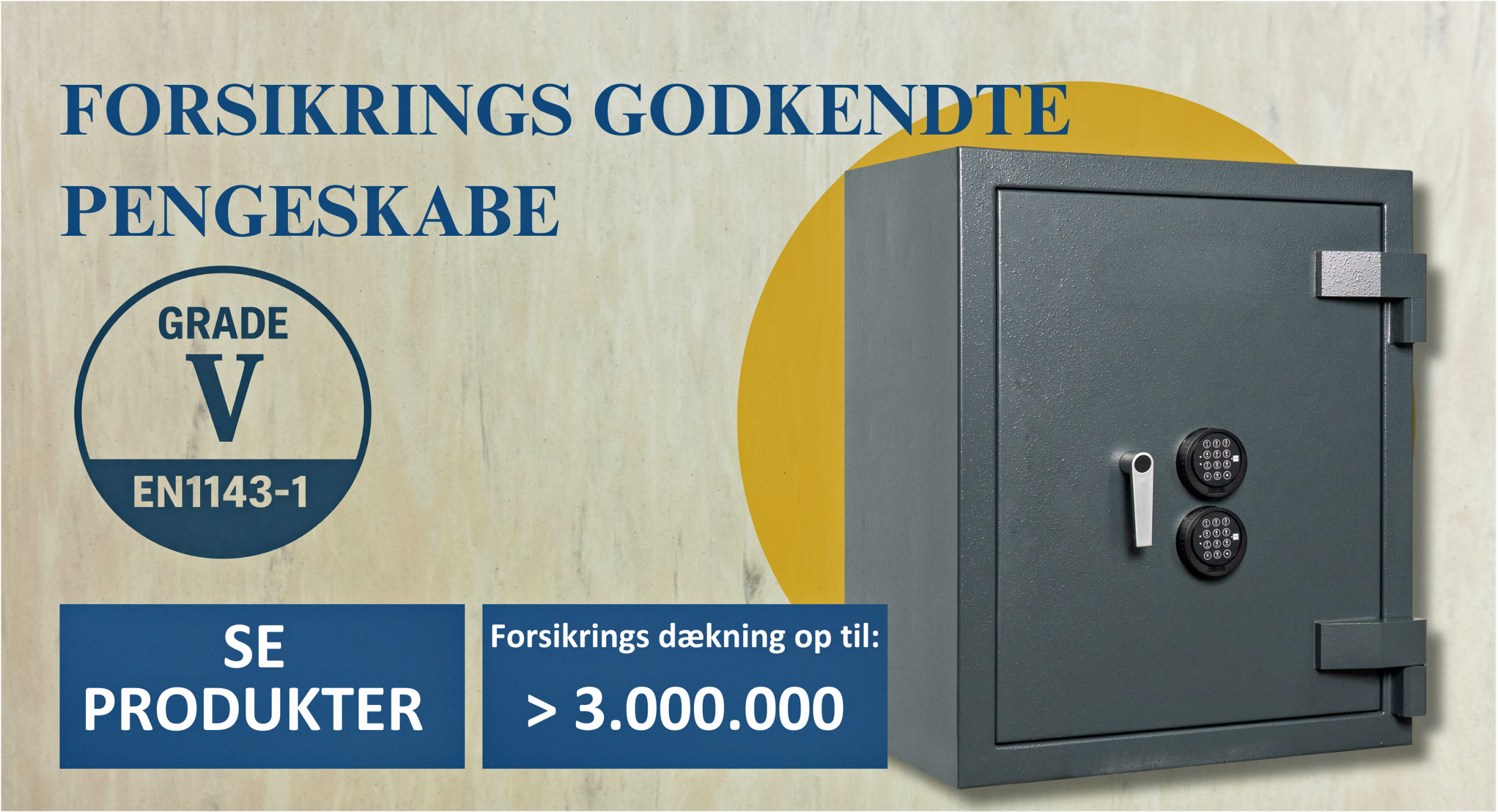 Godkendte pengeskabe GRADE 5