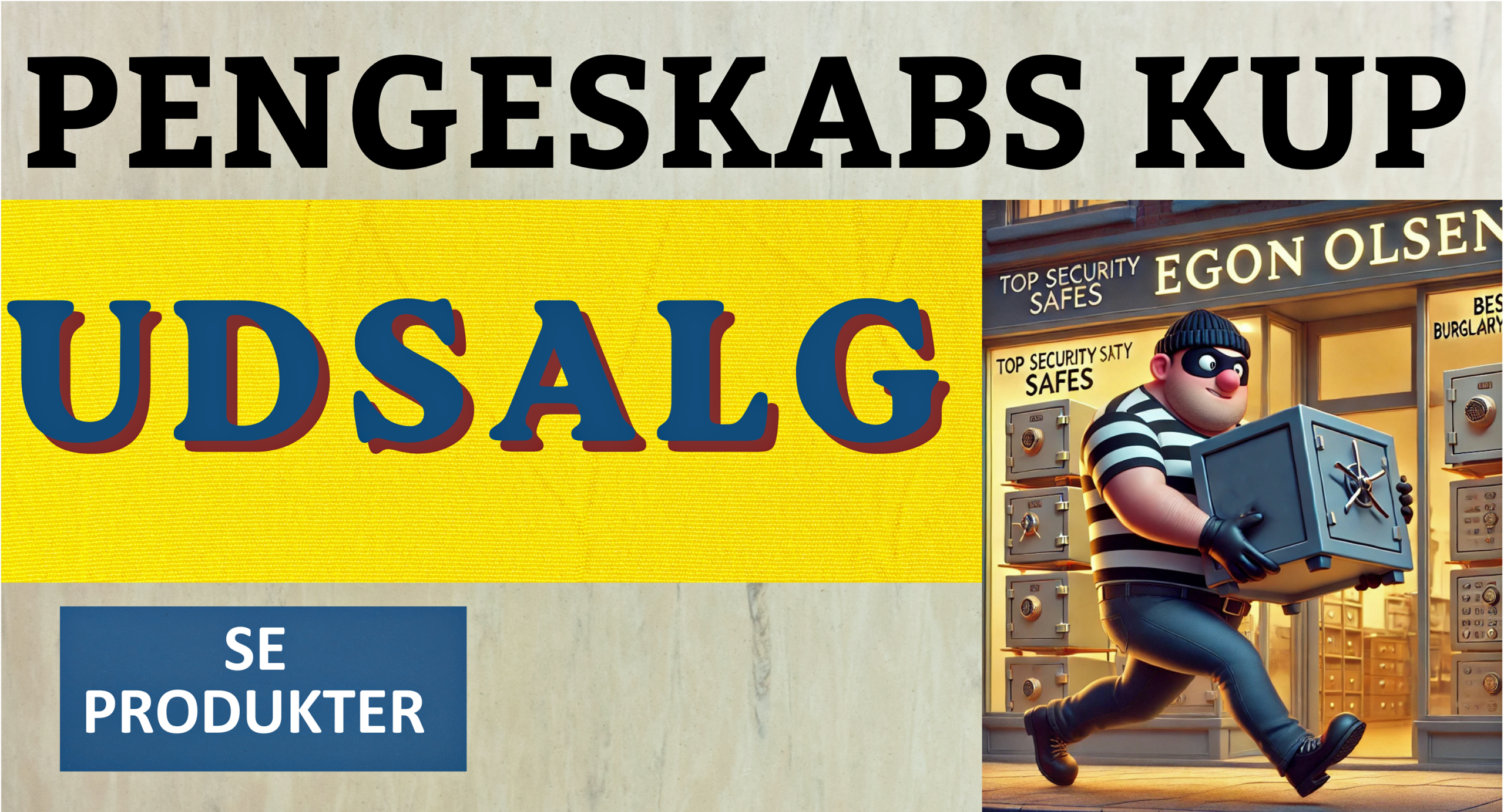 Pengeskabe tilbud og udsalg