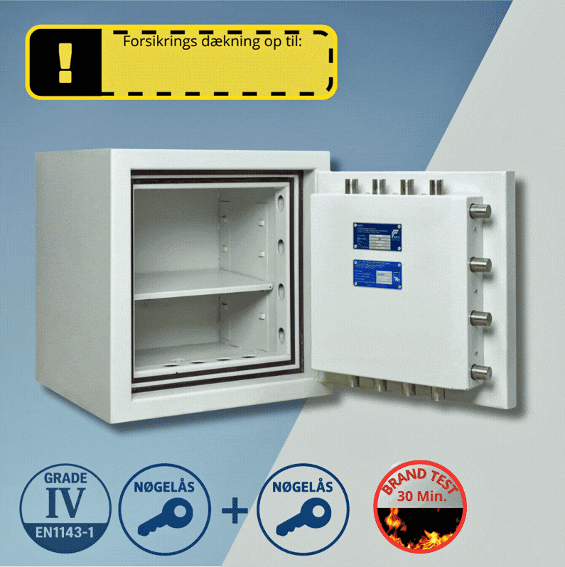 pengeskab EN 1143-1 Grade IV